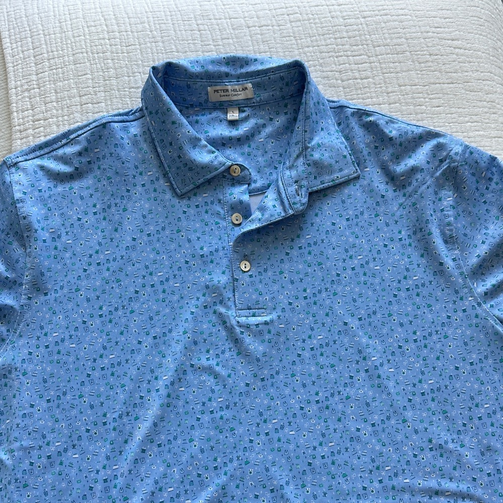 Perfect condition Peter millar polo